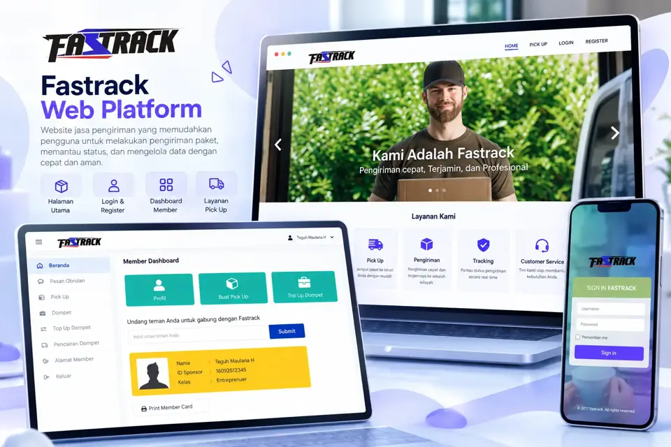 Fastrack - Web Apps interface